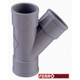 INJERTO PVC GR. H-H 45...