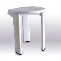 TABURETE BAÑO BLANCO 43001