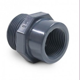REDUCCION ROSCADA PVC M1"...