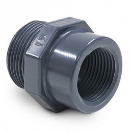 REDUCCION ROSCADA PVC M1"...