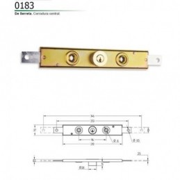 CERRADURA PUERTA PERSIANA 183
