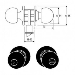 POMO BOLA 3900 UO CM TESA