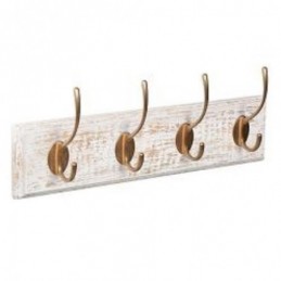 PERCHA PARED MADERA BLANCO...