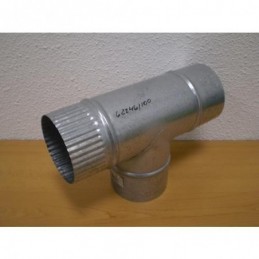 TE GALVANIZADO 110 MM.