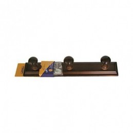 PERCHA MADERA 3 POMOS NOG. 133