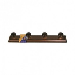 PERCHA MADERA 4 POMOS NOG. 134