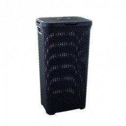 CESTO CON TAPA 40L. NATURAL...