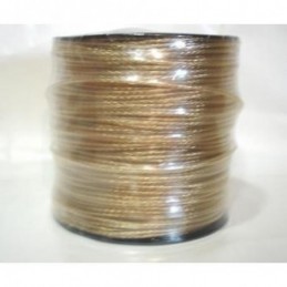 CABLE ACERO PLASTICO ORO 200M.