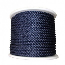 CORDON POLIESTER 10MM AZUL...