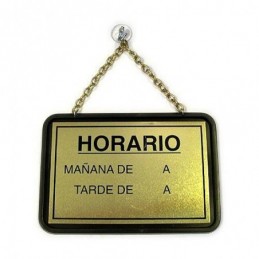 PLACA HORARIO-GRACIAS X S...