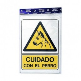 SENAL PLASTICO CUIDADO CON...