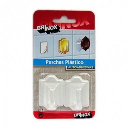 PERCHA MED. PLASTICO BLANCO...