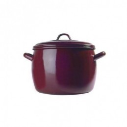 OLLA ABOMBADA 18CM. TEJA...