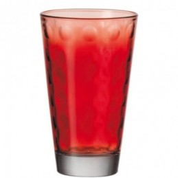 VASO ALTO 30CL. OPTIC ROJO...