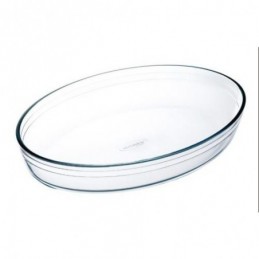 FUENTE VIDRIO OVAL 30X21CM...