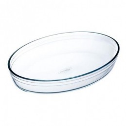 FUENTE VIDRIO OVAL 35X24CM...