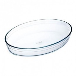 FUENTE VIDRIO OVAL 39X27CM...