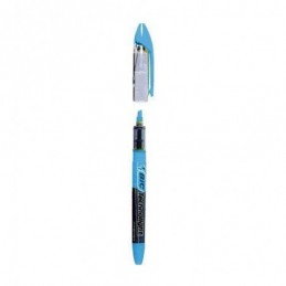 Marcador Fluor Azul (Caja-12)