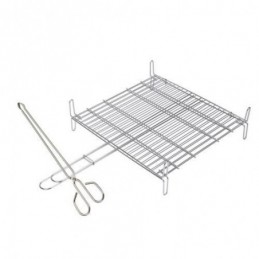 Parrilla Doble Inox. 18/8...