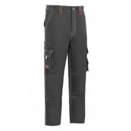 PANTALON STRETCH GRIS...