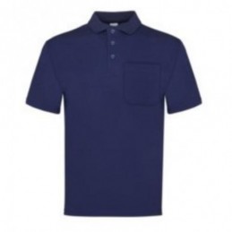POLO MCORTA AZUL 1 BOLSILLO...