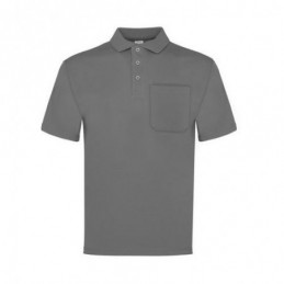 POLO MCORTA GRIS 1 BOLSILLO...