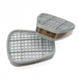 FILTRO GASES VAPORES A2 6055