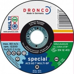 DISCO MULTICORTE 125X1....